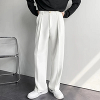 Herren klassische lässige Hose | Lang – Weiß