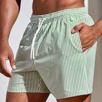 Herren klassische schnell trocknende Badeshorts | Kurze – Grün