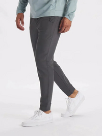 Herren lässige elegante Hose | Leicht – Graphit
