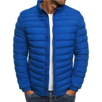 Herren warme wasserdichte Jacke | Übergangs – Blau