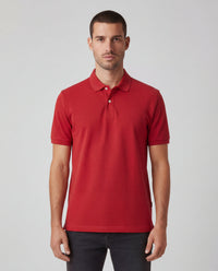 Jarvex - Weiches Poloshirt – Rot