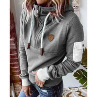Chantal | Bequemer Weicher Pullover – Grau