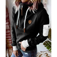 Chantal | Bequemer Weicher Pullover – Schwarz
