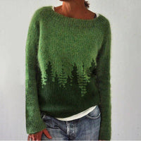 ELEGANTER LOCKERER PULLOVER | STILVOLL UND BEQUEM – Grün