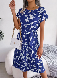 Lilienne | Schickes Sommerkleid – Königsblau