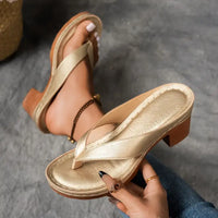 Felina - gepolsterte Sandaletten – Gold