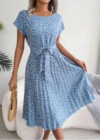 Lilienne | Schickes Sommerkleid – Blau