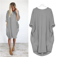 Myla – Sommertraum Kleid – Grau