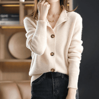 Annie™ | Strick-Gilet – Beige