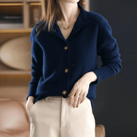 Annie™ | Strick-Gilet – Dunkelblau