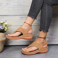Lina Sandalen - Die besten modischen Damen-Sandalen aus Leder – Beige