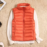 Sophie - Komfortable und leichte Weste – Orange
