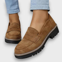 Elandra – Ortopädische Loafer – Braun