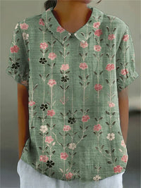 Inga - Bluse Mit Blumendruck – Floral 1