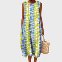 Isla | Leichtes Fließendes Sommerkleid – Mehrfarben 2