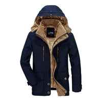 Jax™ - Elegante Winterjacke – Blau