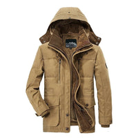 Jax™ - Elegante Winterjacke – Khaki