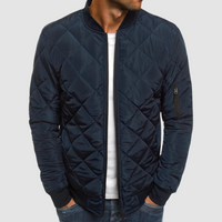Jonas | Herren Gesteppte Leichte Frühlingsjacke – Marine