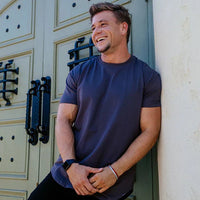 Angelo - Shape Shirt Mit Sportlichem Schnitt – Marine