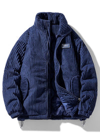 Thadeus™ Klassische Komfort Jacke – Dunkelblau