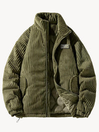 Adam | Stylische Cordjacke – Grün