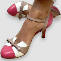 Julia | Elegante Ortho-High Heels – Rosa
