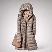 Julia | Damen Leichte Ultraleichte Daunenjacke – Khaki