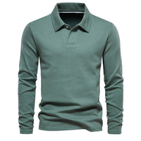 Julian | Herren Zeitloser Strickpullover – Grün
