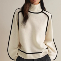 Clara | Damen Pullover zeitlos & stilvoll – Weiß
