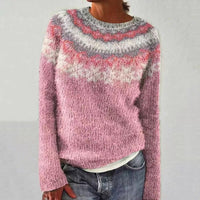 Petra | Luxuriöser Weicher Pullover – 8607-Rosa