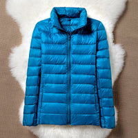 Katharina | Damen Leichte Gesteppte Steppjacke – Blau