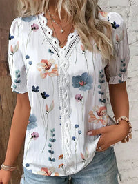 Sanna | Entspannte und stilvolle Sommerbluse – Stil 1