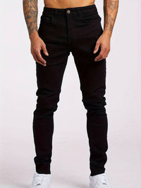 Kilian | Herren Slim Fit Five-Pocket Jeans – Schwarz