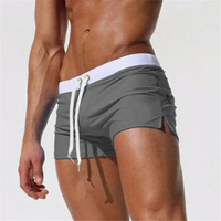 Klassische Badeshorts für Herren | Sommer – Grau