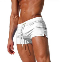 Klassische Badeshorts für Herren | Sommer – Weiß