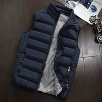Klassischer Winter-Bodywarmer für Herren | Wasserdicht – Marine