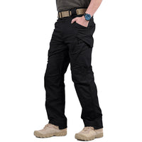 Klaus | Herren Robuste Outdoor Tactical Cargohose – Schwarz