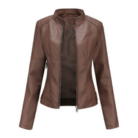 Wilhelmine-Marie® | trendige und elegante Jacke – Dunkelbraun