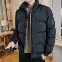 Jürgen® | Elegante winddichte Herrenjacke – Schwarz