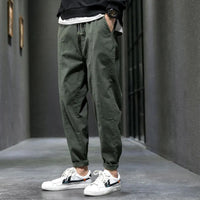 Lina | Evan’s Tapered Jogginghose Komfort – Oliv