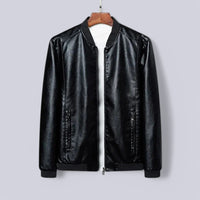 Phantom Leather Jacket – Schwarz