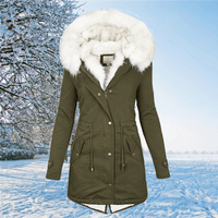 Elisse Jacke - Winterjacke für Frauen – Armee grün