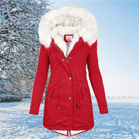 Elisse Jacke - Winterjacke für Frauen – Rot