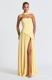 ZADIE – Dein Boho-Maxikleid für den Sommertraum – Zitrone