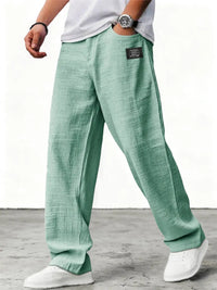 Marei | Elegante Atmungsaktive Leinenhose – Grün