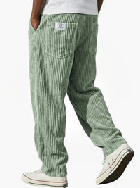 Marla | Bequeme Cordhose – Hellgrün