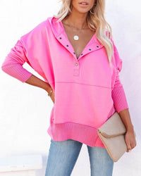 Mathilda | Oversize Kapuzen-Hoodie – Rosa