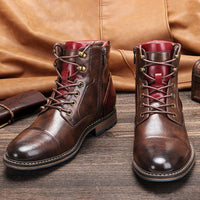 Maximilian | Herren Klassische Oxford Schnürstiefel – Standard
