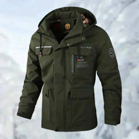 Maximilian | Herren Wasserdichte Outdoor-Steppjacke – Grün