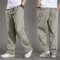 Modische bequeme Herrenhosen | Cargo – Beige/Khaki
